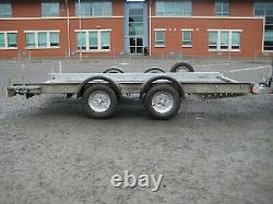 Brian James Twin Axle Club Style Car Transport/ Trailer In Excellent Condition