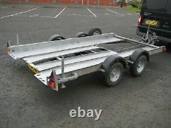 Brian James Twin Axle Club Style Car Transport/ Trailer In Excellent Condition