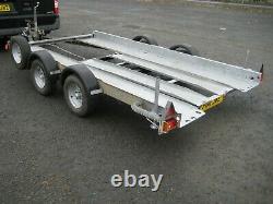 Brian James Twin Axle Club Style Car Transport/ Trailer In Excellent Condition