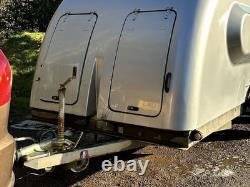 Brian James Twin Axle Covered Car Transporter LED Lights, Powered Winch
