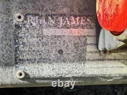 Brian James Twin Axle Covered Car Transporter LED Lights, Powered Winch