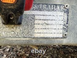 Brian James Twin Axle Covered Car Transporter LED Lights, Powered Winch