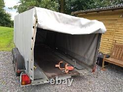 Brian James Twin Axle Covered Race Car Trailer