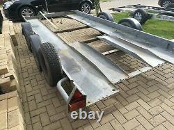 Brian James Twin axle car Transporter Trailer 14ft 2600kg. Read description
