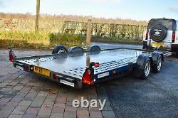 Brian James car trailer A4 transporter twin axle