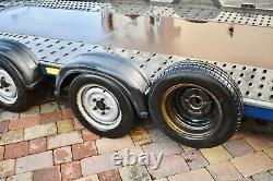 Brian James car trailer A4 transporter twin axle