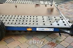 Brian James car trailer A4 transporter twin axle