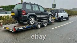 Brian James car trailer A4 transporter twin axle