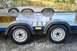 Brian James car trailer A4 transporter twin axle