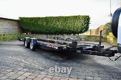 Brian James car trailer A4 transporter twin axle