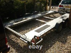 Brian james A Max car transporter twin axle trailer 2.6 ton LED winch low race