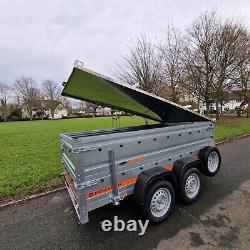 CAMPING TRAILER / TWIN AXLE / 8.5ft x 4.1ft / ALUMINIU TOP COVER / LAST ONE
