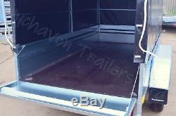 CAR BOX TRAILER 9x4 TWIN AXLE UNBRAKED MGW 750KG AL-KO DOUBLE AXLE