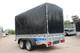 Car Trailer 8,7ft X 4ft Twin Axle Al-ko Canvas Cover Box Trailer 750kg Brand New
