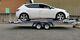 Car Trailer Flatbed Twin Axle 15 Ft X 6,7 Ft 2700 Kg With Led Lights