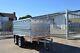 Car Trailer / High Sided / Soft Top Cover / Twin Axle / 750gvw / 8.5ft X 4.1ft