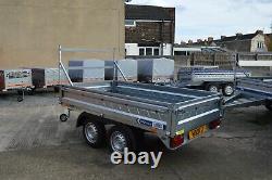 CAR TRAILER WITH LADDER RACK / FINANCE AVAILABLE / TWIN AXLE / 8.5ft x 4.6ft