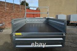 CAR TRAILER WITH LADDER RACK / FINANCE AVAILABLE / TWIN AXLE / 8.5ft x 4.6ft