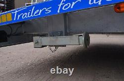 CAR TRANSPORTER TRAILER 5m x 2,1 3000KG TWIN AXLE AL-KO CAR TRAILER BEAVERTAIL