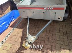 Caddy Trailer 640 Twin Axle Towing Trailer With Waterproof Cover 6ft X 4ft Steel