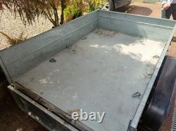 Caddy Trailer 640 Twin Axle Towing Trailer With Waterproof Cover 6ft X 4ft Steel