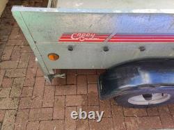 Caddy Trailer 640 Twin Axle Towing Trailer With Waterproof Cover 6ft X 4ft Steel