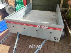 Caddy Trailer 640 Twin Axle Towing Trailer With Waterproof Cover 6ft X 4ft Steel