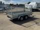 Cage Car Trailer 10x5 Twin Axle Braked 1300kg 294cm X 143cm Mesh Trailer Al-ko