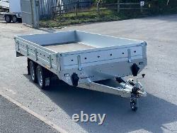 Cage Trailer 10x6 2700kg Drop Sides Trailer Twin Axle @wychavon Trailers
