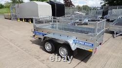 Cage Trailer 8x4 750kg Twin Axle Al-ko Suspension