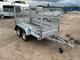 Cage Trailer 8x4 Twin Axle Unbraked 750kg Car Trailer Alko Suspension