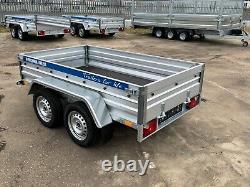 Cage Trailer 8x4 Twin Axle Unbraked 750kg Car Trailer ALKO Suspension