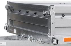 Car Cage Trailer 8x4 Twin Axle Unbraked 750kg Car Trailer AL-KO Suspension