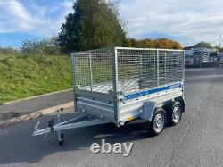 Car Cage Trailer Tail Ramp Trailer 7x4 750kg Twin Axle Al-ko Suspesnion Mech
