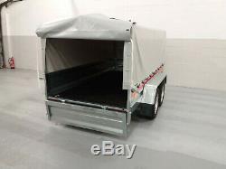 Car Camping Twin Axle Trailer 8,7ft x 4,1ft 750 kg UNBRAKED
