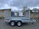 Car Trailer 10ft X 5ft Twin Axle 2700kg With Mesh Sides Braked