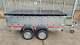 Car Trailer 263cm X 125cm Twin Axle 750kg Solid Sides Top Cover