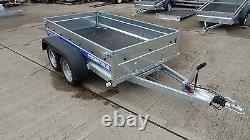 Car Trailer 300cm X 150cm Twin Axle 1300kg 10ft X5ft Braked Trailer Al-ko