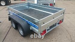 Car Trailer 300cm X 150cm Twin Axle 1300kg 10ft X5ft Braked Trailer Al-ko