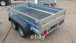 Car Trailer 8,2 X 4,2 Twin Axle 750kg + Free Canvas Cover 1,5m