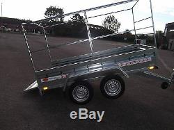 Car Trailer 9ft X 4ft Box Trailer Twin Axle 750kg Best Price