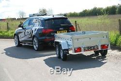 Car Trailer 9x4 Twin Axle Al-ko Suspension Brand New With Jockey Wheel