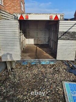 Car Trailer Box Twin Axle