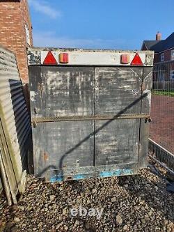 Car Trailer Box Twin Axle