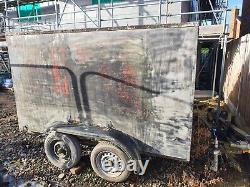 Car Trailer Box Twin Axle