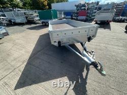 Car Trailer Drop Sides 11.9ft X 5,6ft Twin Axle 2700kg Al-ko Braked Suspension