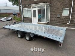 Car Trailer Transporter 2700kg Jupiter Twin Axle 15ft x 6.9ft / 4.5m x 2.1m 10C