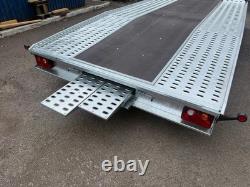 Car Trailer Transporter 2700kg Jupiter Twin Axle 15ft x 6.9ft / 4.5m x 2.1m 10C