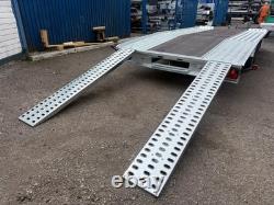 Car Trailer Transporter 2700kg Jupiter Twin Axle 15ft x 6.9ft / 4.5m x 2.1m 10C