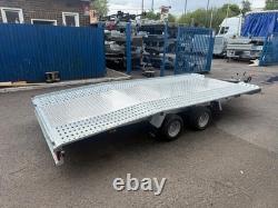 Car Trailer Transporter 2700kg Jupiter Twin Axle 15ft x 6.9ft / 4.5m x 2.1m 10C